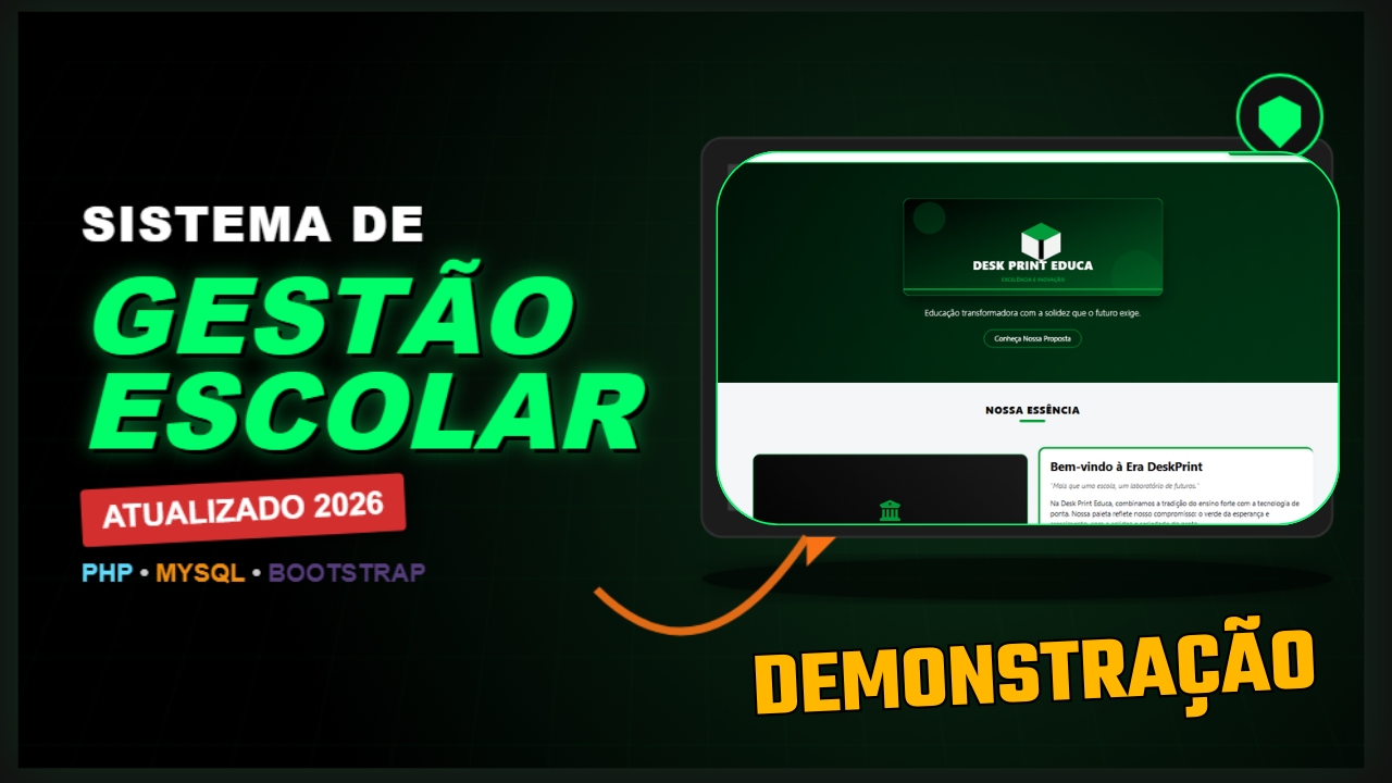 DeskEduca: O Sistema de Gestão Escolar Completo para 2026